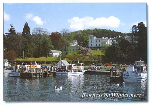 Bowness on Windermere postcards